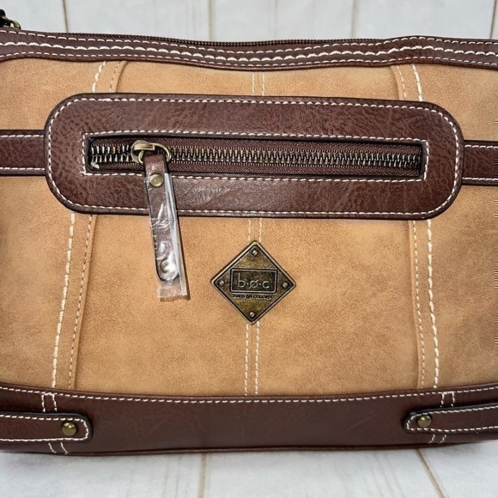 boc purse saddle chocolate NWT Style # BOP253-SDCHO